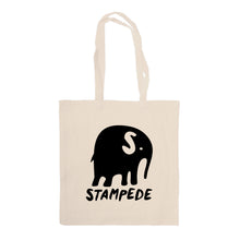 Load image into Gallery viewer, STAMPEDE Signature Tote Bag - Black